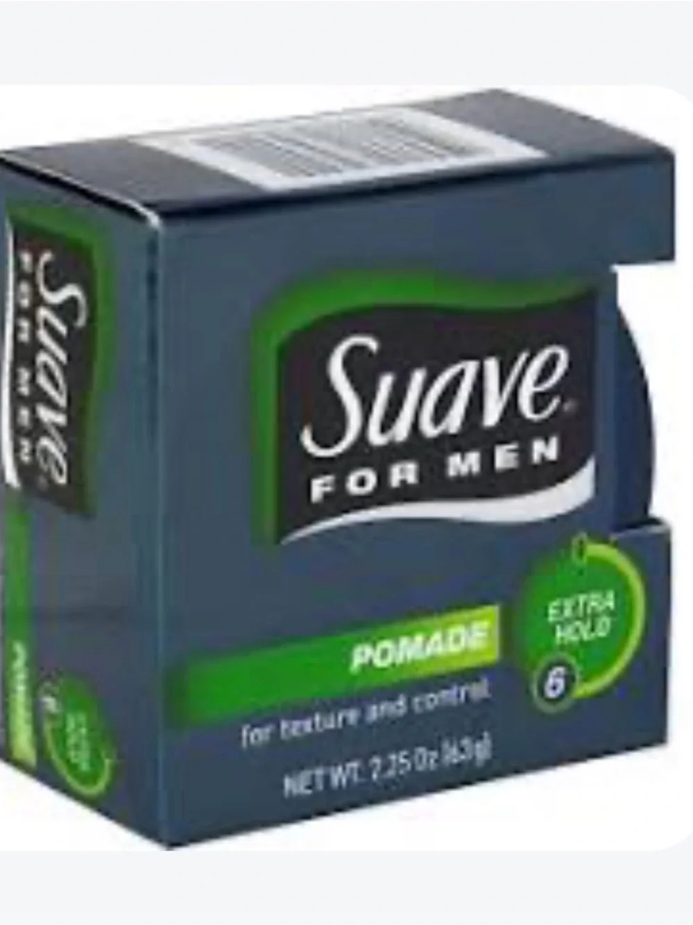 Suave For Men Pomade Extra Hold 2.25 oz Texture Hair Products Discontinued New